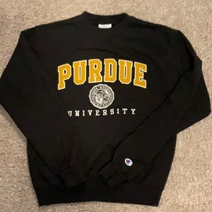 Purdue Champion Embroidered Sweatshirt